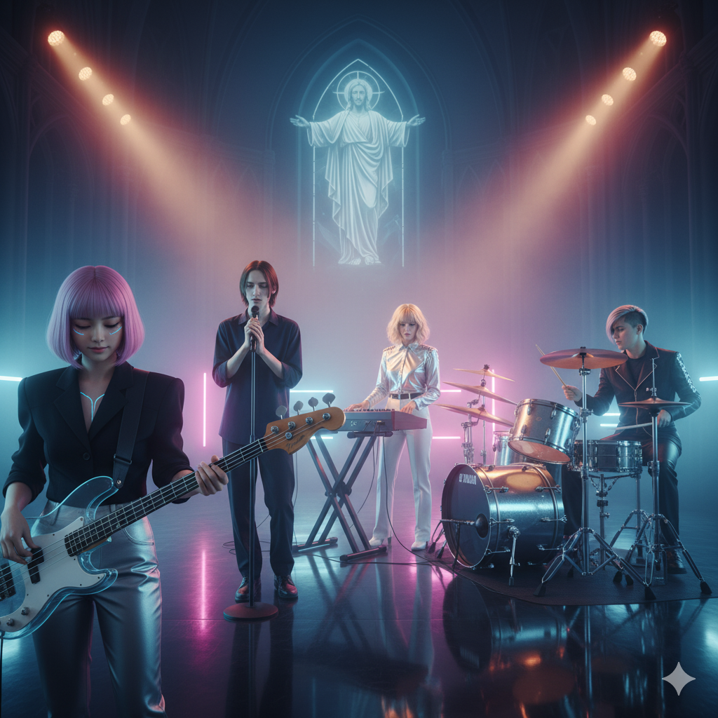 Static Blooms の集合写真（出典不詳、ファンアーカイブ提供）